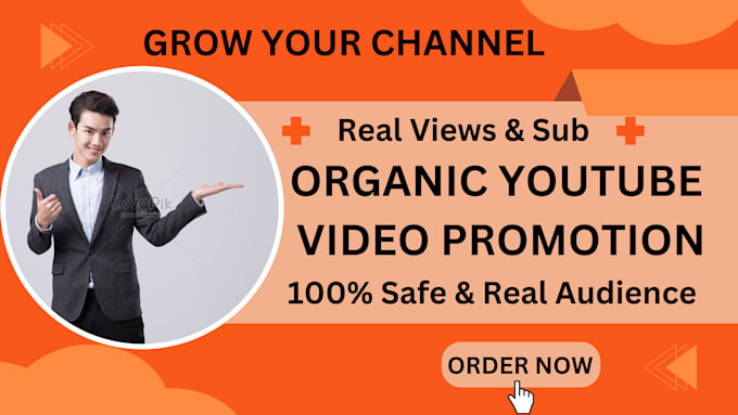 Gig Preview - Do organic youtube video promotion and marketing