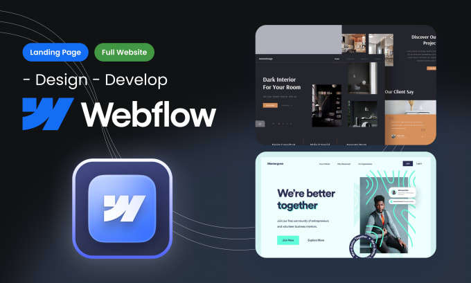 Gig Preview - Design, redesign, or fix webflow website