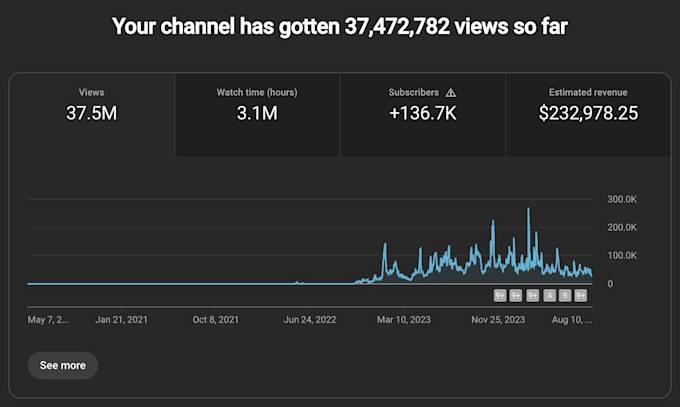 Gig Preview - Do professional youtube managment, seo optimization, video editing