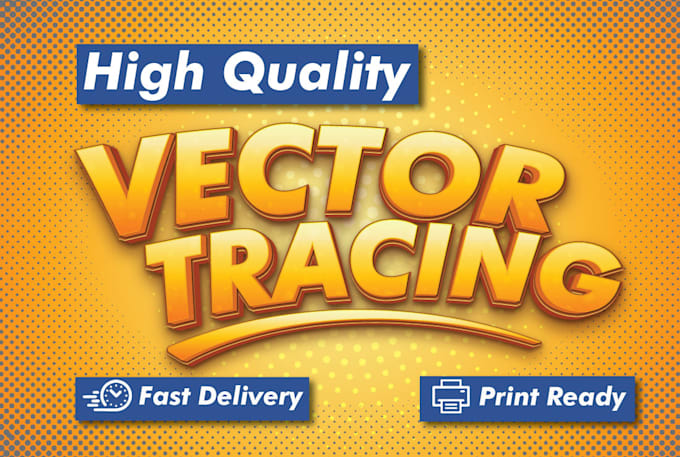 Gig Preview - Do high quality vector tracing manually