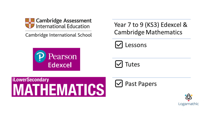 Gig Preview - Tutor math from year 7 to 9 ks3 edexcel and cambridge