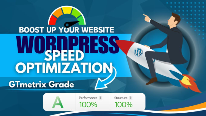 Gig Preview - Do wordpress website speed optimization for gtmetrix