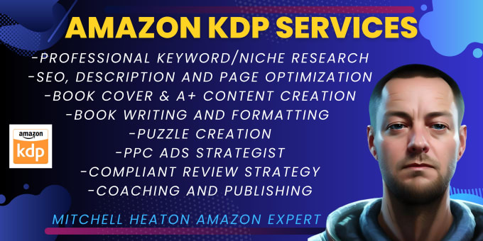 Gig Preview - Do amazon KDP keyword, competition and market research for you