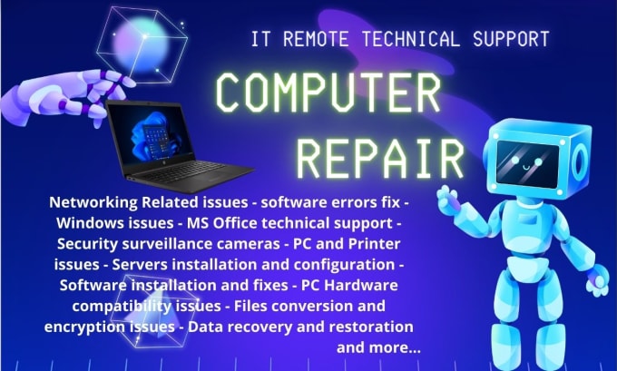 Gig Preview - Repair, speed up and fix your problems on your computer