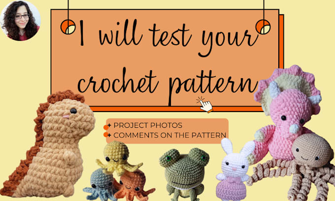 Bestseller - test your written crochet pattern and send you photos with comments