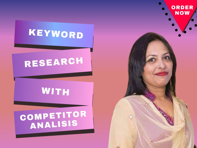 Gig Preview - Do keyword research with competitor analysis for your google rank