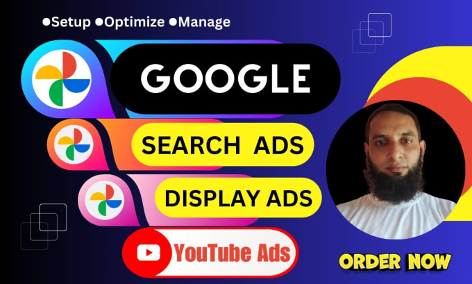 Gig Preview - Setup, manage, and optimize your google ads campaigns and PPC advertising