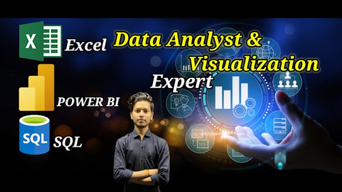 Gig Preview - Data analytics, visualization, deshboard, datacleaning,excel, powerbi, sql