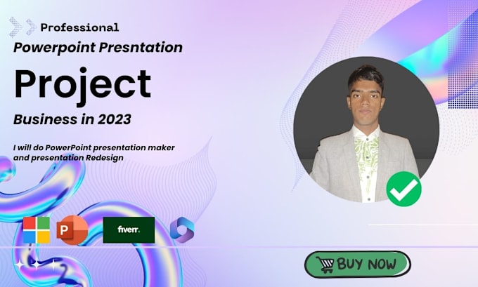 Gig Preview - Professional powerpoint presentation slide with animation