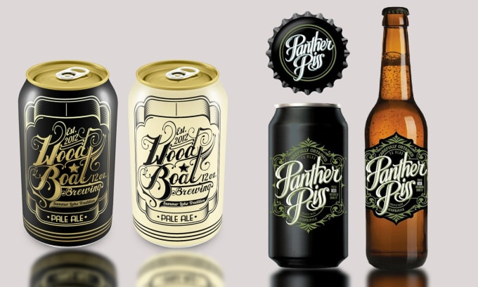 Gig Preview - Design a beer label, drinks  can, energy drink, juice label