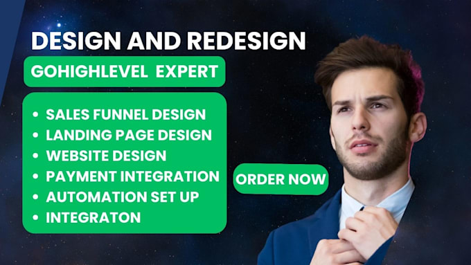 Bestseller - design gohighlevel sales funnel,gohighlevel landing page, gohighlevel automation