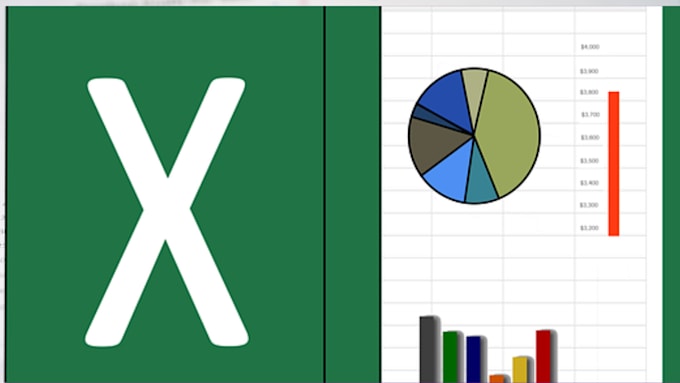 Gig Preview - Custom excel spreadsheets, dashboard excel, data entry