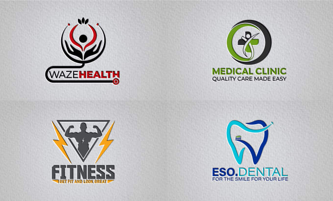 Gig Preview - Design health, fitness, dental, medical, wellness, and natural logo