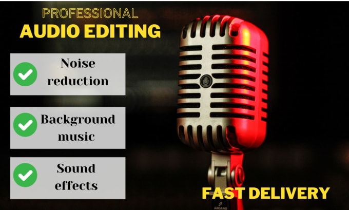 Gig Preview - Edit and improve the quality of your audio on record time