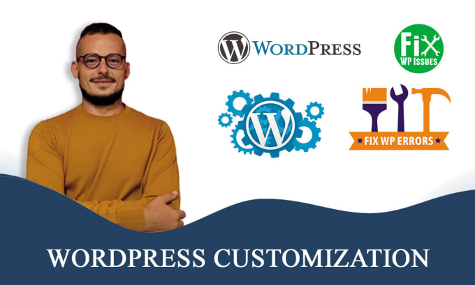 Gig Preview - Customize your wordpress website or develop a plugin