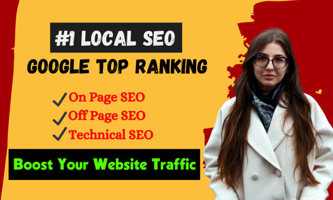 Gig Preview - Do monthly local SEO service to rank websites on google first page