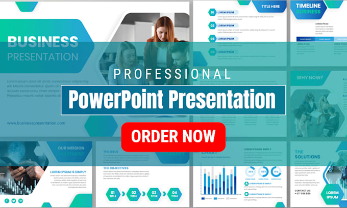 Gig Preview - Design and redesign your modern powerpoint presentation