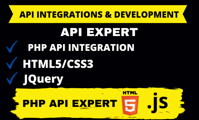 Gig Preview - Develop or integrate any API