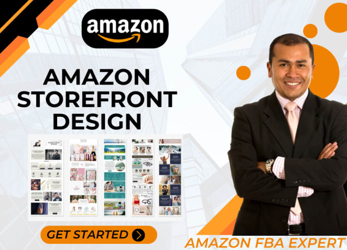 Gig Preview - Develop amazon storefront, a plus content, amazon ebc, amazon brand store fba