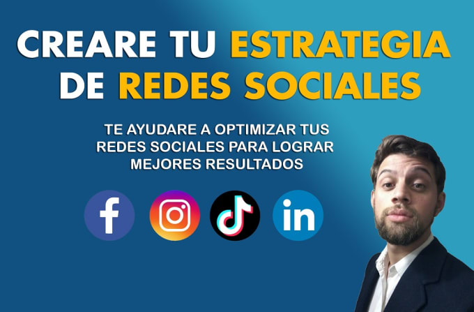 Gig Preview - Optimize your social media profile español