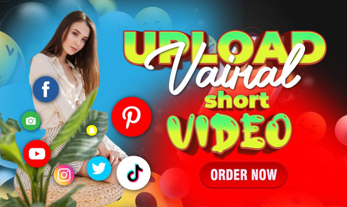 Gig Preview - Upload 400 viral short videos to any of your social media