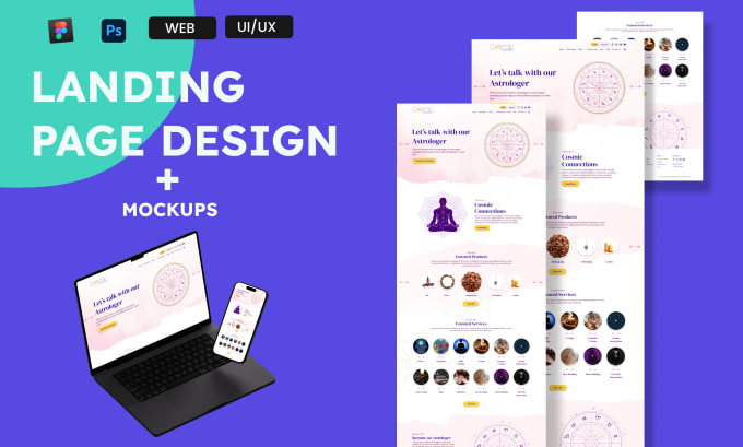 Gig Preview - Design a interactive and engaging landing page