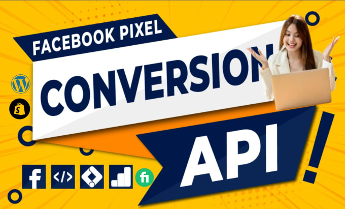 Gig Preview - Set up facebook conversion API, server side tracking and meta pixel for shopify