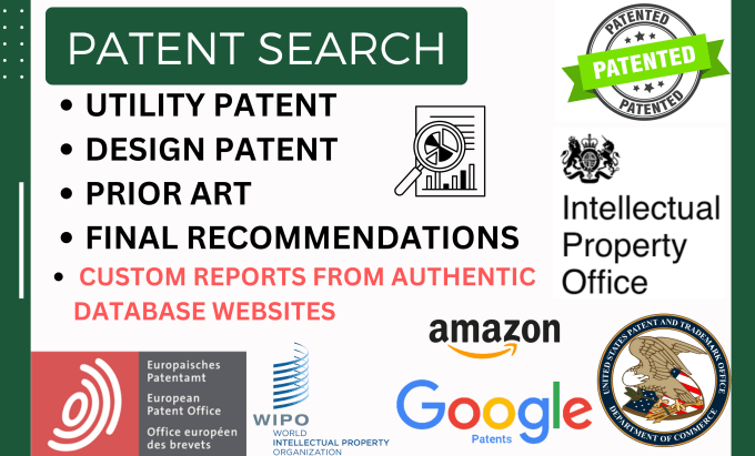 Gig Preview - Do a patent search for your idea or product