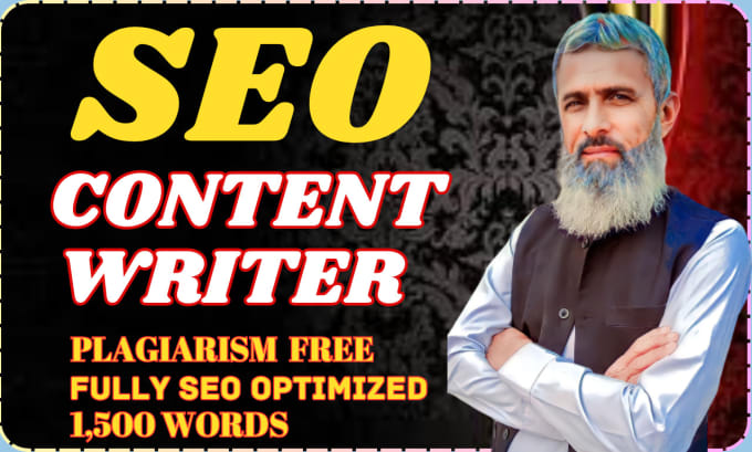 Gig Preview - Do seo article writing, blog post content writer, blog writer