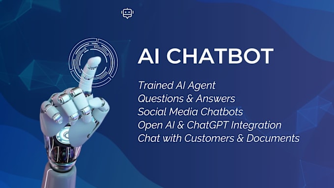 Gig Preview - Do chatbots with chatgpt, llama, opanai for websites and social media apps