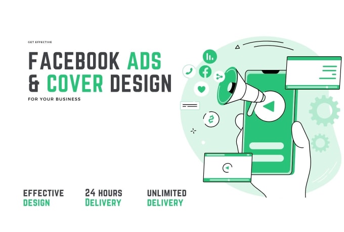 Bestseller - professional facebook ads cover design for your business