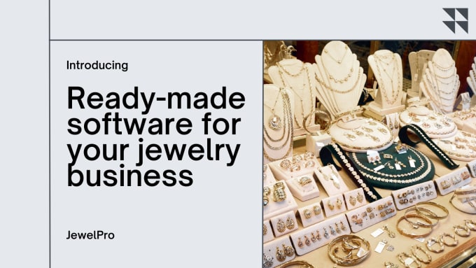 Gig Preview - Provide ready made jewellery management system software