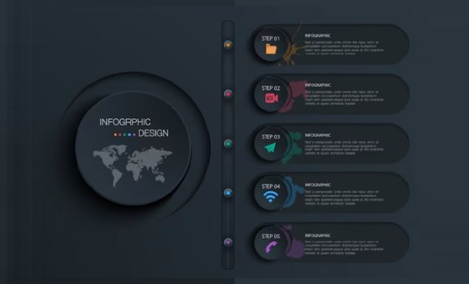 Gig Preview - Design modern pie charts, flow charts, and infographic design