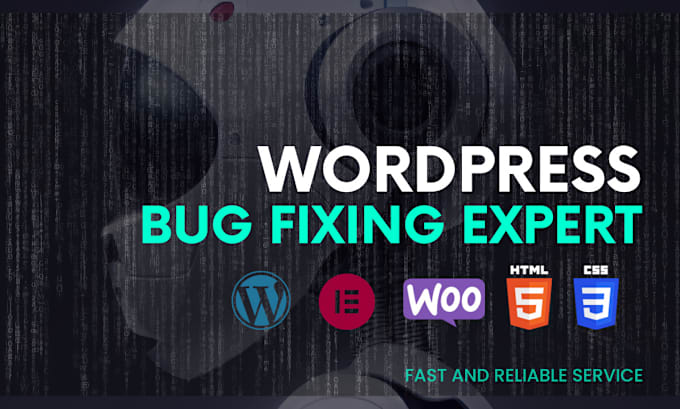 Gig Preview - Do wordpress website bugs, errors fixing expert