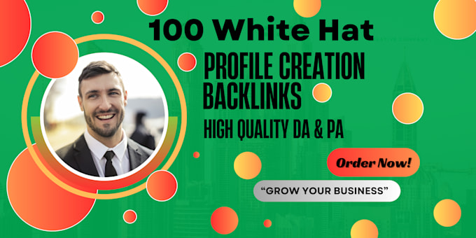 Bestseller - caret white hat profile creation backlinks