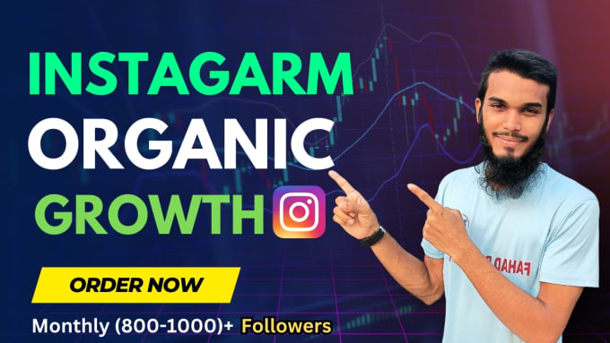 Gig Preview - Do fast instagram organic growth and increase followers