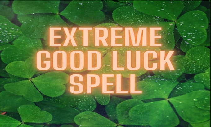 Gig Preview - Cast the strongest luck spell, wish spell, good job spell illuminati spell