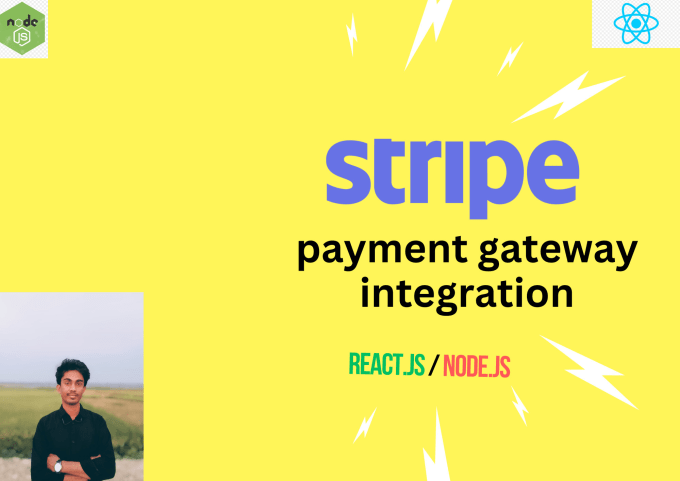 Gig Preview - Integrate stripe payment for react and nodejs