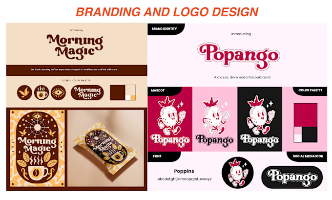 Gig Preview - Create a profissional branding and logo design