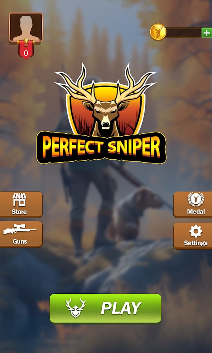 Gig Preview - Create mobile game UI design, professional 2d UI UX design