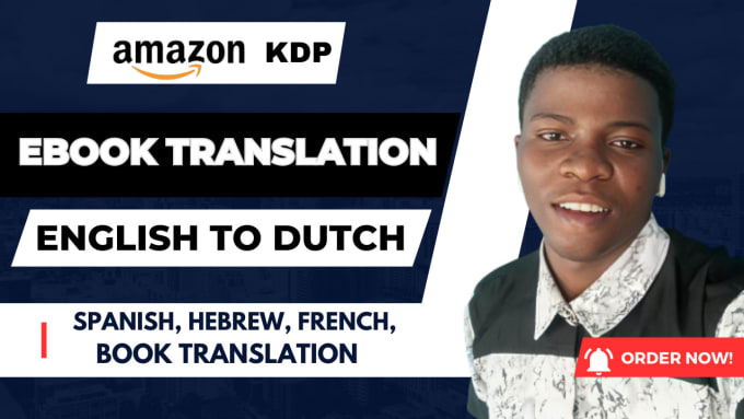 Bestseller - professionally translate your ebook to your native language and edit