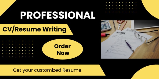 Gig Preview - Do professional CV and resume writing