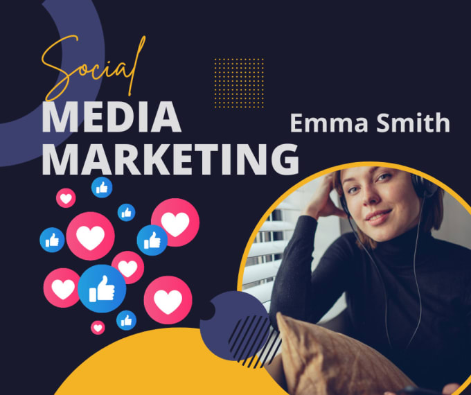 Gig Preview - Be your social media marketing manager and content creator