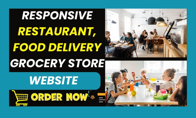 Gig Preview - Design wordpress shopify restaurant with food order delivery system