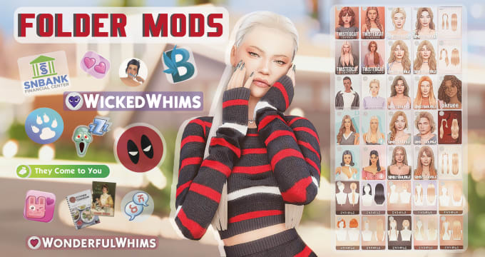 Gig Preview - Make you a mods folder for sims 4