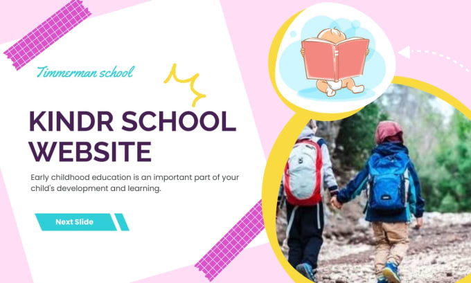 Gig Preview - Create kindergarten preschool daycare online course website