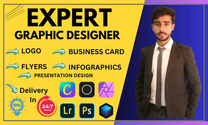 Gig Preview - Be your personal professional graphic designer