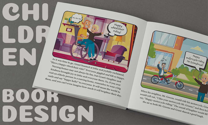 Gig Preview - Design illustrations for childrens book