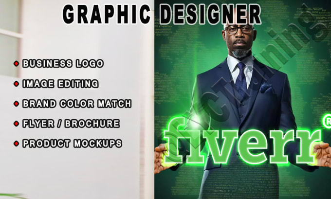 Gig Preview - Be your graphic designer