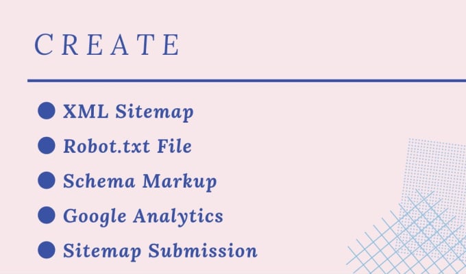 Gig Preview - Create a robot txt file, XML sitemap, and perform sitemap submission